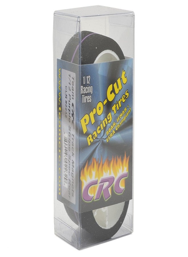 CRC Calandra Racing Concepts 1/12 Rear Spec WGT Stripe Tire (2), CLN2232 - Image 2